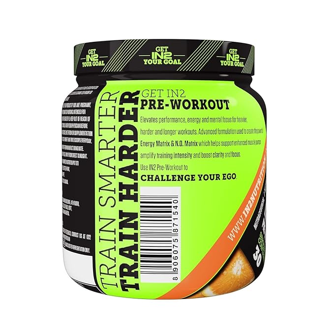 Pro Series Pre-Workout 195g - Orange Flavour, 30 servings