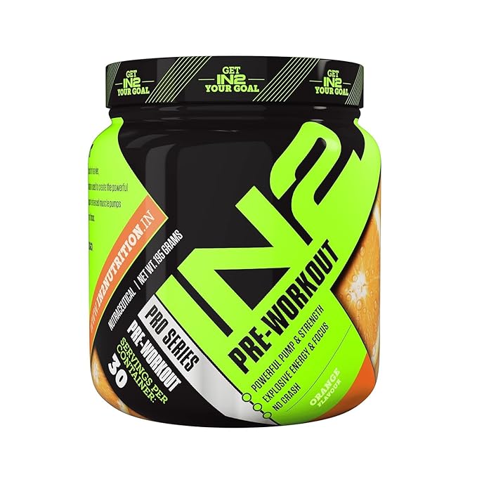 Pro Series Pre-Workout 195g - Orange Flavour, 30 servings