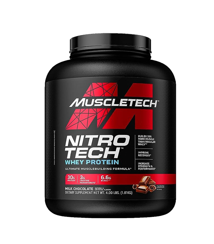 Muscletech Nitrotech Whey Protein | 4.00 LBS. (1.8 KG)