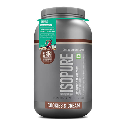 Isopure 100% Whey Protein Isolate, 1kg