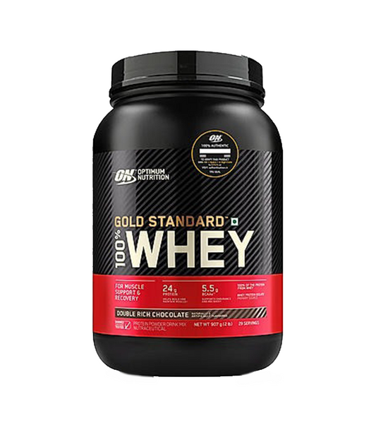 ON (Optimum Nutrition) Gold Standard 100% Whey Protein, Double Rich Chocolate